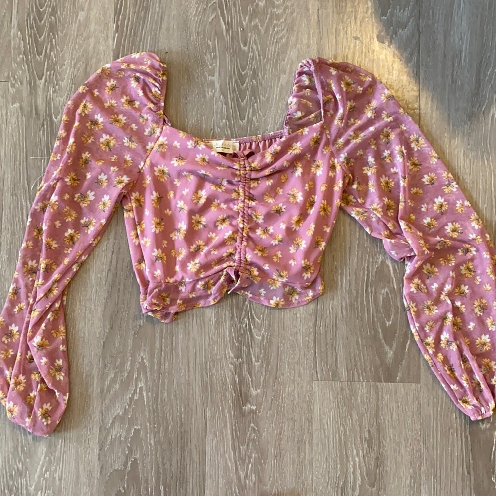 Altar’d State floral blouse